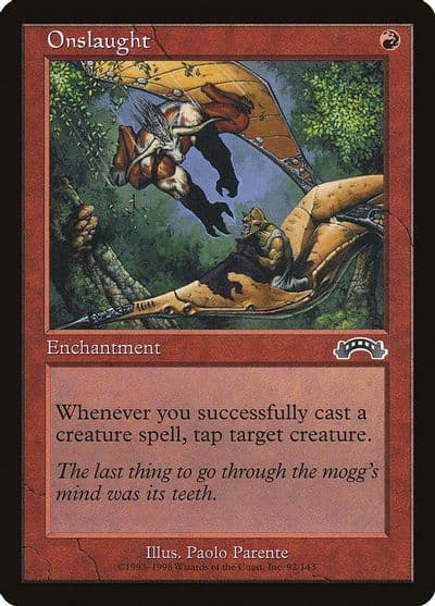 Onslaught Exodus Magic card