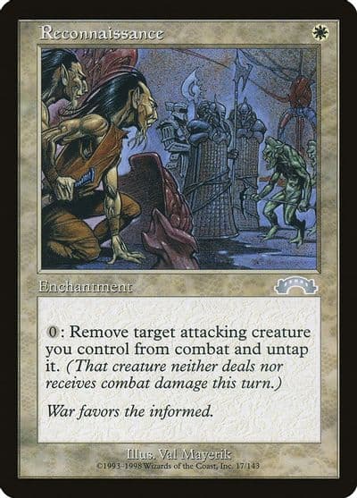 Reconnaissance Exodus Magic card