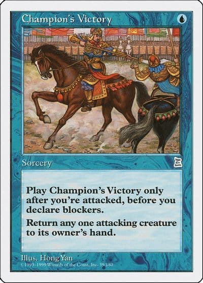 Champions Victory Portal Three Kingdoms Magic card