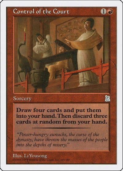 Control of the Court Portal Three Kingdoms Magic card