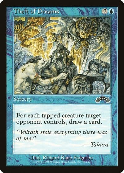 Theft of Dreams Exodus Magic card