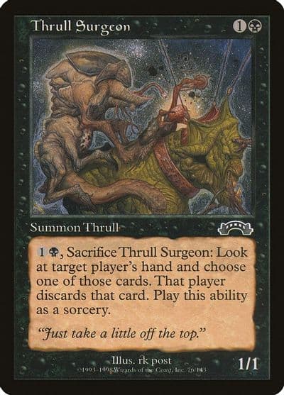 Thrull Surgeon Exodus Magic card