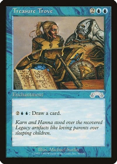 Treasure Trove Exodus Magic card