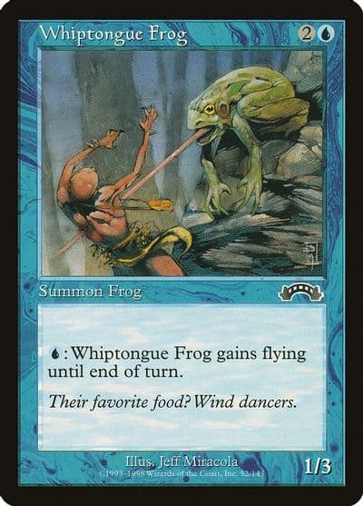 Whiptongue Frog Exodus Magic card