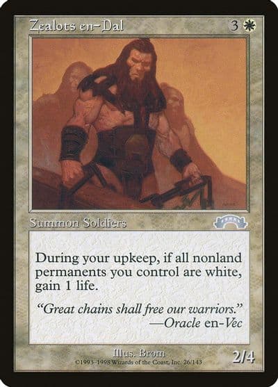 Zealots en Dal Exodus Magic card