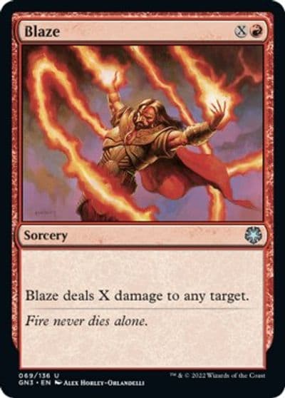 Blaze Magic Game Night: Free-For-All Magic card
