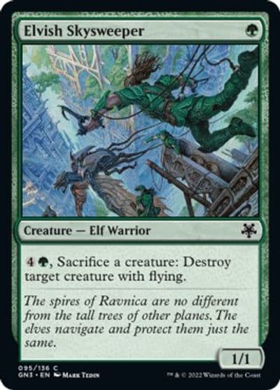 Elvish Skysweeper Magic Game Night: Free-For-All Magic card