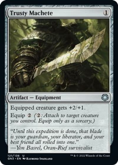 Trusty Machete Magic Game Night: Free-For-All Magic card