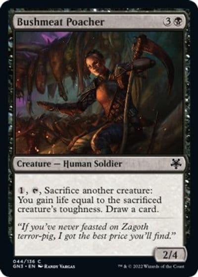 Bushmeat Poacher Magic Game Night: Free-For-All Magic card