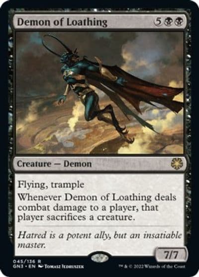 Demon of Loathing Magic Game Night: Free-For-All Magic card