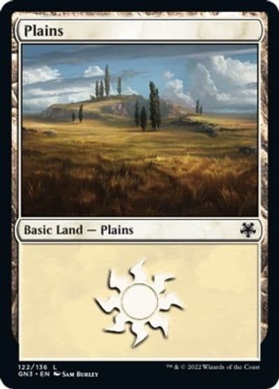 Plains 122 Magic Game Night: Free-For-All Magic card