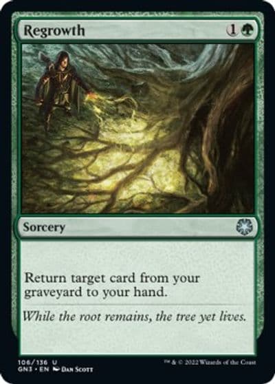 Regrowth Magic Game Night: Free-For-All Magic card