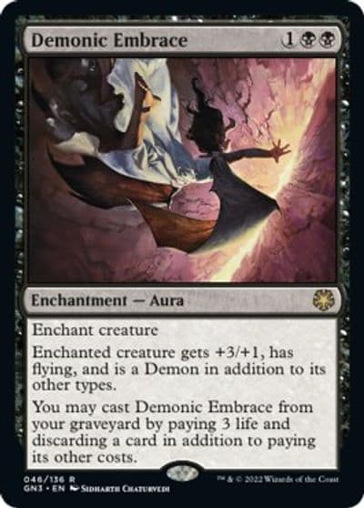 Demonic Embrace Magic Game Night: Free-For-All Magic card