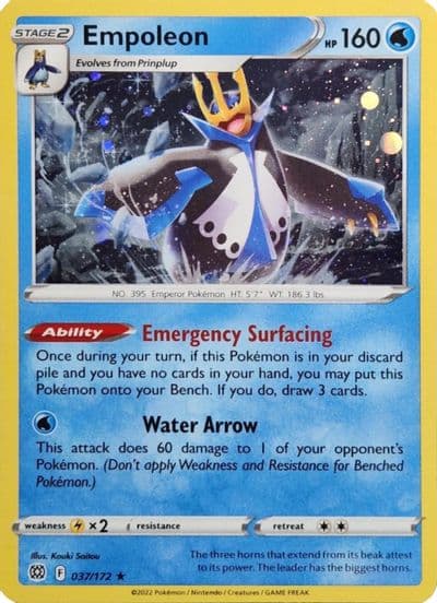 Empoleon (Cosmos Holo) Miscellaneous Cards & Products Pokemon card