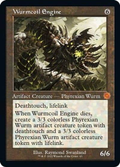 Wurmcoil Engine The Brothers' War: Retro Frame Artifacts Magic card