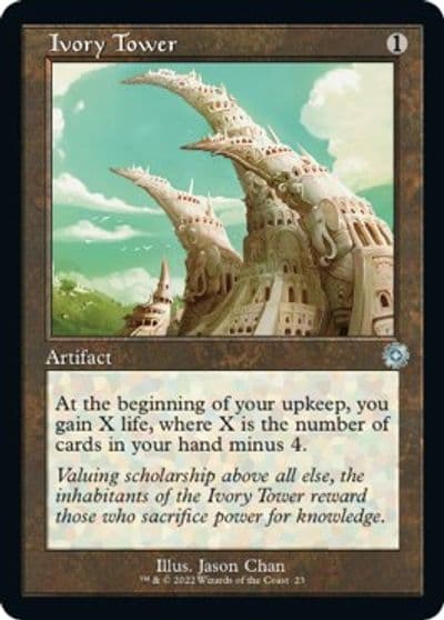 Ivory Tower The Brothers' War: Retro Frame Artifacts Magic card