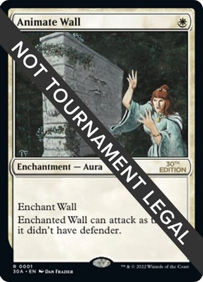 Animate Wall 30th Anniversary Edition Magic card