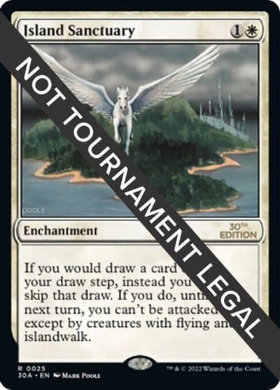 Island Sanctuary 30th Anniversary Edition Magic card
