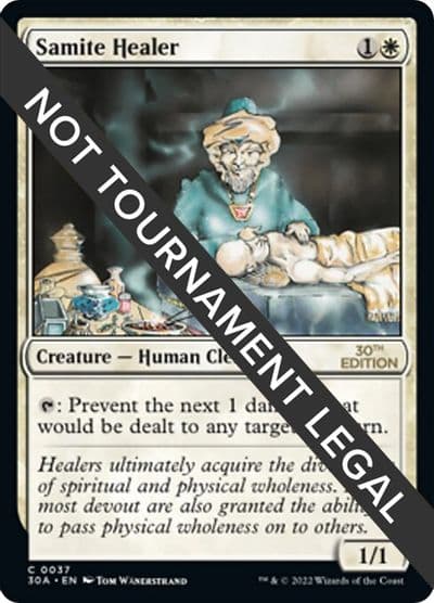 Samite Healer 30th Anniversary Edition Magic card