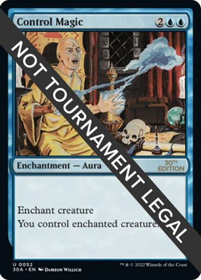 Control Magic 30th Anniversary Edition Magic card