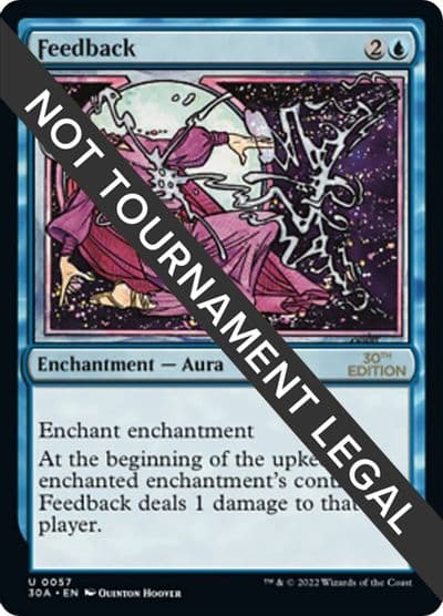 Feedback 30th Anniversary Edition Magic card