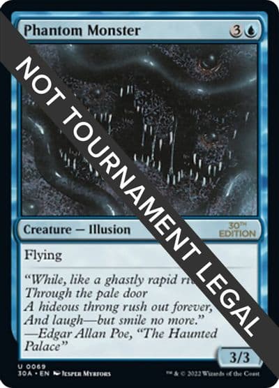 Phantom Monster 30th Anniversary Edition Magic card
