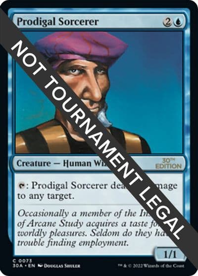 Prodigal Sorcerer 30th Anniversary Edition Magic card