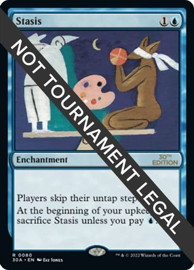 Stasis 30th Anniversary Edition Magic card