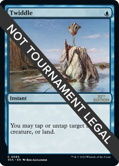 Twiddle 30th Anniversary Edition Magic card