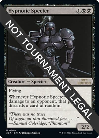 Hypnotic Specter 30th Anniversary Edition Magic card