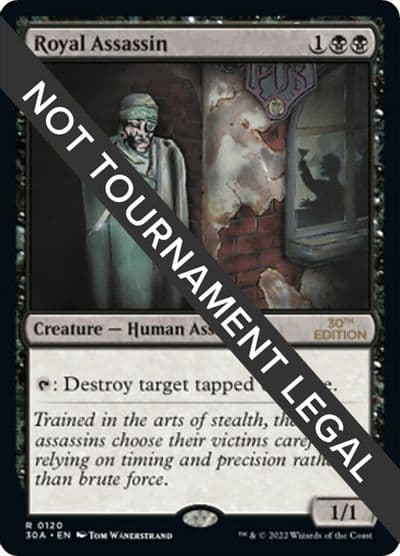 Royal Assassin 30th Anniversary Edition Magic card