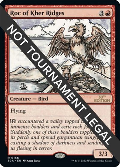 Roc of Kher Ridges 30th Anniversary Edition Magic card