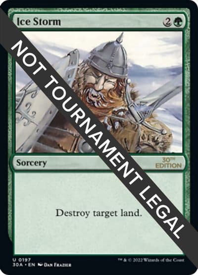 Ice Storm 30th Anniversary Edition Magic card