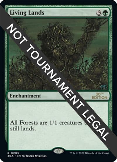 Living Lands 30th Anniversary Edition Magic card