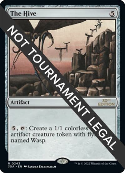The Hive 30th Anniversary Edition Magic card