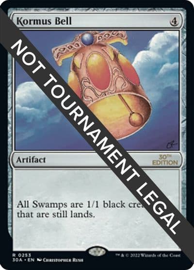 Kormus Bell 30th Anniversary Edition Magic card