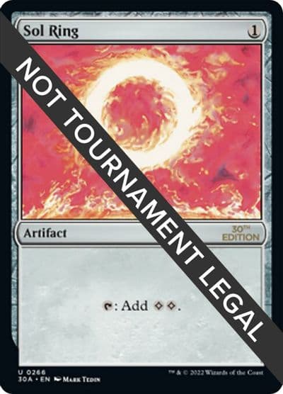 Sol Ring 266 30th Anniversary Edition Magic card