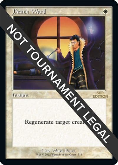 Death Ward Retro Frame 30th Anniversary Edition Magic card