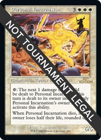 Personal Incarnation Retro Frame 30th Anniversary Edition Magic card