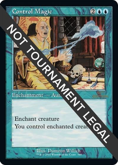 Control Magic Retro Frame 30th Anniversary Edition Magic card