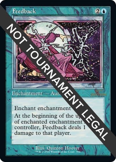 Feedback Retro Frame 30th Anniversary Edition Magic card
