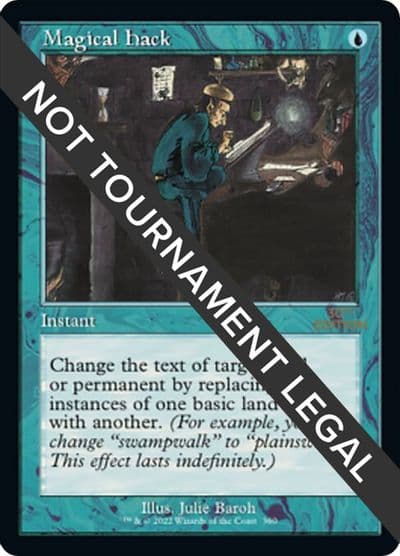 Magical Hack Retro Frame 30th Anniversary Edition Magic card