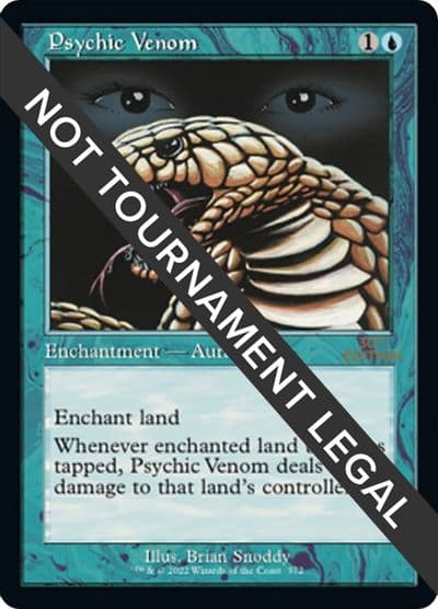 Psychic Venom Retro Frame 30th Anniversary Edition Magic card