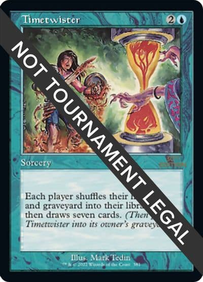 Timetwister Retro Frame 30th Anniversary Edition Magic card