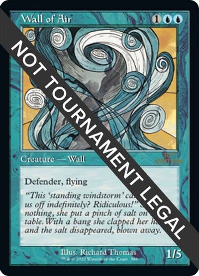 Wall of Air Retro Frame 30th Anniversary Edition Magic card