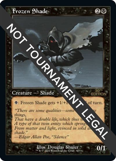 Frozen Shade Retro Frame 30th Anniversary Edition Magic card
