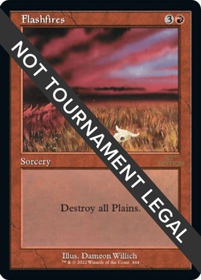 Flashfires Retro Frame 30th Anniversary Edition Magic card
