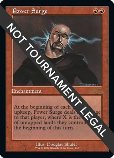 Power Surge Retro Frame 30th Anniversary Edition Magic card
