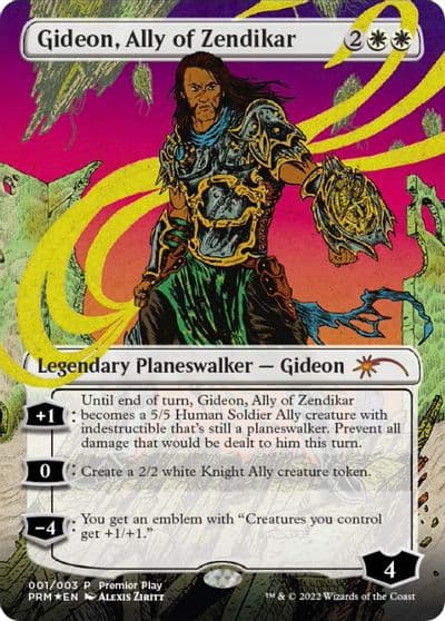 Gideon Ally of Zendikar Pro Tour Promos Magic card
