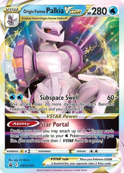 Origin Forme Palkia VSTAR SWSH: Sword & Shield Promo Cards Pokemon card